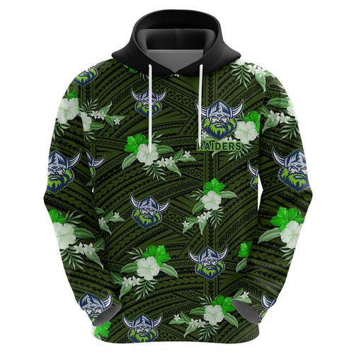 custom-text-and-number-raiders-rugby-hoodie-polynesian-tribal-mix-tropical-hawaiian-style
