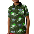 custom-text-and-number-raiders-rugby-kid-polo-shirt-polynesian-tribal-mix-tropical-hawaiian-style