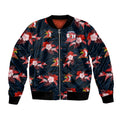 custom-text-and-number-roosters-rugby-bomber-jacket-polynesian-tribal-mix-tropical-hawaiian-style