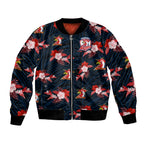 custom-text-and-number-roosters-rugby-bomber-jacket-polynesian-tribal-mix-tropical-hawaiian-style