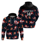 custom-text-and-number-roosters-rugby-hoodie-polynesian-tribal-mix-tropical-hawaiian-style
