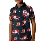 custom-text-and-number-roosters-rugby-kid-polo-shirt-polynesian-tribal-mix-tropical-hawaiian-style
