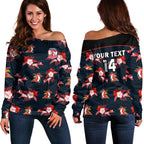 custom-text-and-number-roosters-rugby-off-shoulder-sweater-polynesian-tribal-mix-tropical-hawaiian-style