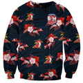 custom-text-and-number-roosters-rugby-sweatshirt-polynesian-tribal-mix-tropical-hawaiian-style