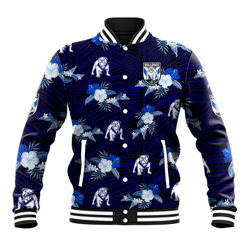 custom-text-and-number-bulldogs-rugby-baseball-jacket-polynesian-tribal-mix-tropical-hawaiian-style