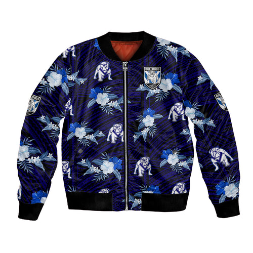 custom-text-and-number-bulldogs-rugby-bomber-jacket-polynesian-tribal-mix-tropical-hawaiian-style