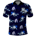 custom-text-and-number-bulldogs-rugby-polo-shirt-polynesian-tribal-mix-tropical-hawaiian-style