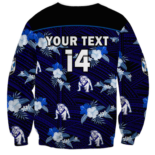custom-text-and-number-bulldogs-rugby-sweatshirt-polynesian-tribal-mix-tropical-hawaiian-style