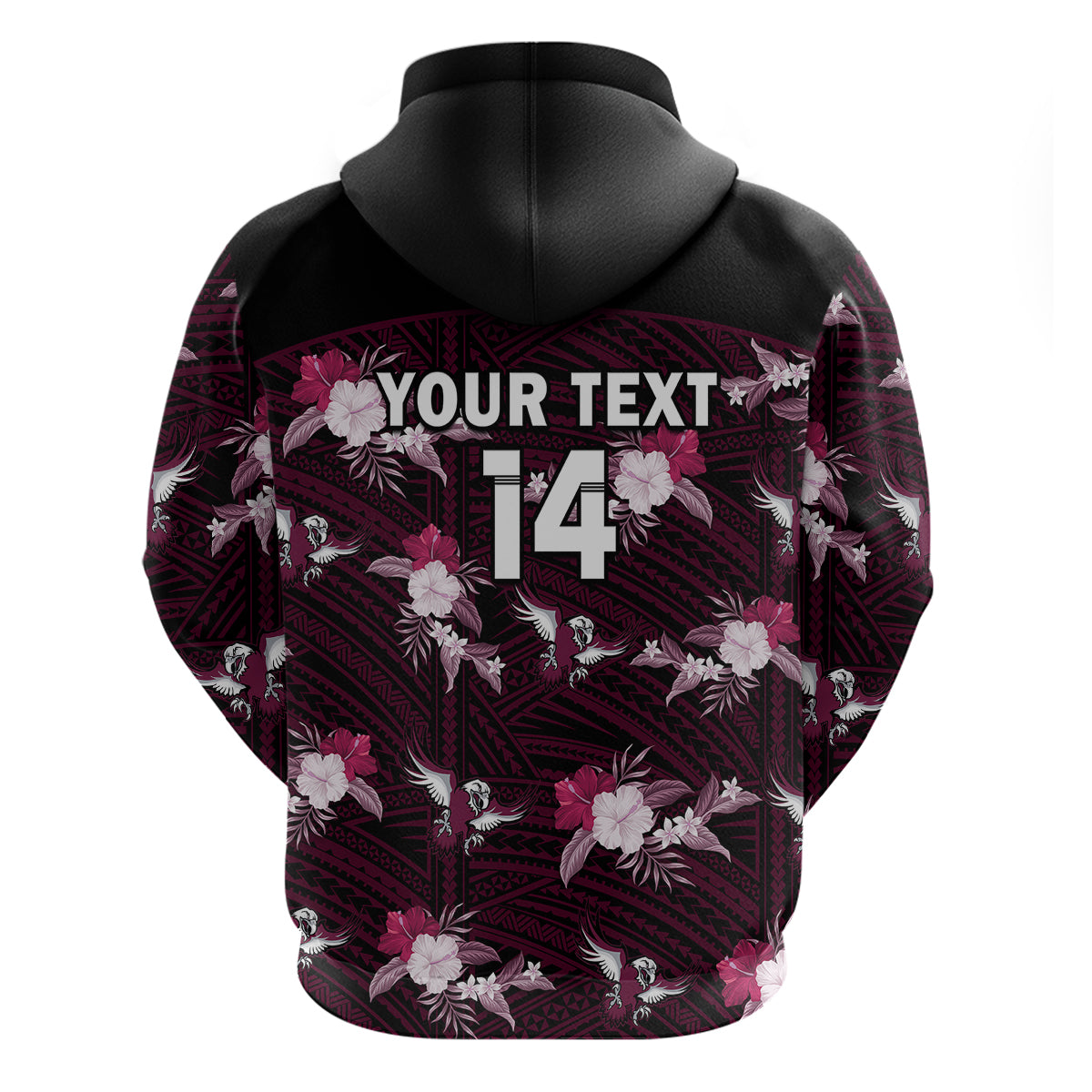 custom-text-and-number-sea-eagles-rugby-hoodie-polynesian-tribal-mix-tropical-hawaiian-style