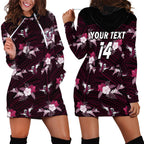custom-text-and-number-sea-eagles-rugby-hoodie-dress-polynesian-tribal-mix-tropical-hawaiian-style