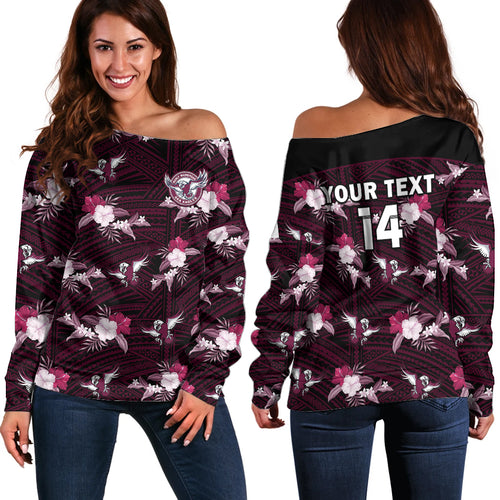 custom-text-and-number-sea-eagles-rugby-off-shoulder-sweater-polynesian-tribal-mix-tropical-hawaiian-style