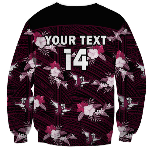 custom-text-and-number-sea-eagles-rugby-sweatshirt-polynesian-tribal-mix-tropical-hawaiian-style
