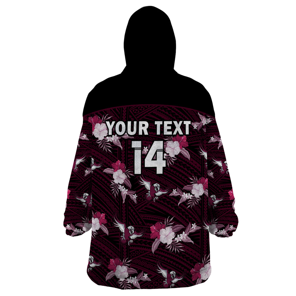 custom-text-and-number-sea-eagles-rugby-wearable-blanket-hoodie-polynesian-tribal-mix-tropical-hawaiian-style