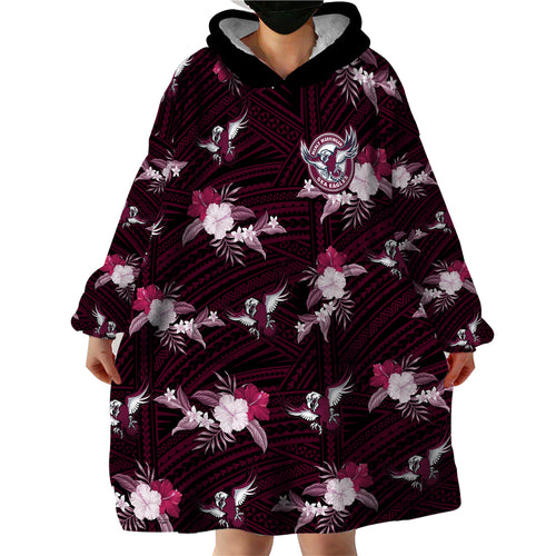 custom-text-and-number-sea-eagles-rugby-wearable-blanket-hoodie-polynesian-tribal-mix-tropical-hawaiian-style