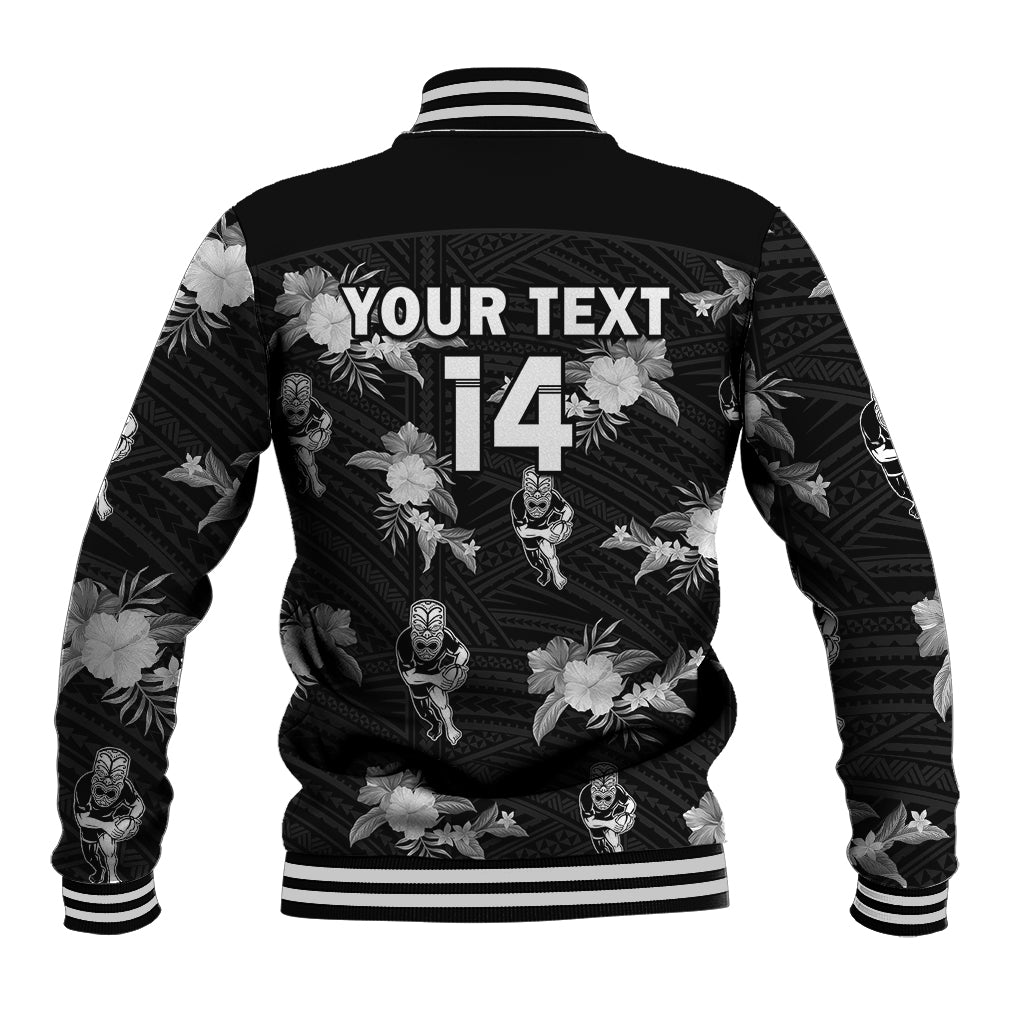 custom-text-and-number-warriors-rugby-baseball-jacket-nz-polynesian-tribal-mix-tropical-hawaiian-style