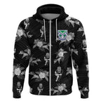 custom-text-and-number-warriors-rugby-hoodie-nz-polynesian-tribal-mix-tropical-hawaiian-style