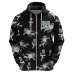 custom-text-and-number-warriors-rugby-hoodie-nz-polynesian-tribal-mix-tropical-hawaiian-style