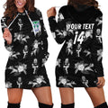 custom-text-and-number-warriors-rugby-hoodie-dress-nz-polynesian-tribal-mix-tropical-hawaiian-style