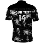 custom-text-and-number-warriors-rugby-polo-shirt-nz-polynesian-tribal-mix-tropical-hawaiian-style