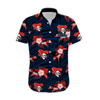 custom-text-and-number-newcastle-knights-rugby-hawaiian-shirt-polynesian-tribal-mix-tropical-hawaiian-style