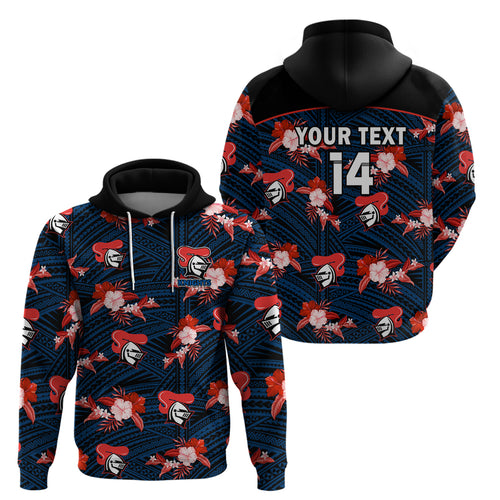 custom-text-and-number-newcastle-knights-rugby-hoodie-polynesian-tribal-mix-tropical-hawaiian-style