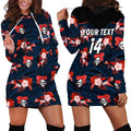 custom-text-and-number-newcastle-knights-rugby-hoodie-dress-polynesian-tribal-mix-tropical-hawaiian-style