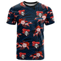 custom-text-and-number-newcastle-knights-rugby-t-shirt-polynesian-tribal-mix-tropical-hawaiian-style