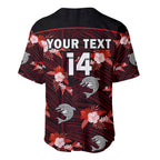 custom-text-and-number-dolphins-rugby-baseball-jersey-polynesian-tribal-mix-tropical-hawaiian-style