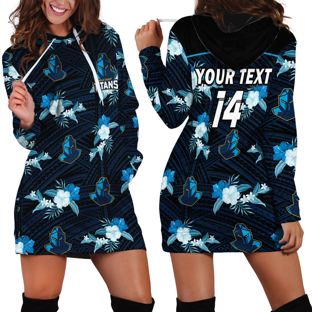 custom-text-and-number-titans-rugby-hoodie-dress-polynesian-tribal-mix-tropical-hawaiian-style