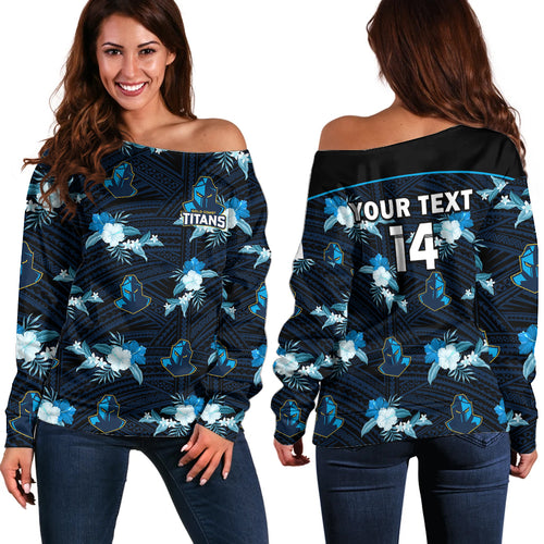 custom-text-and-number-titans-rugby-off-shoulder-sweater-polynesian-tribal-mix-tropical-hawaiian-style