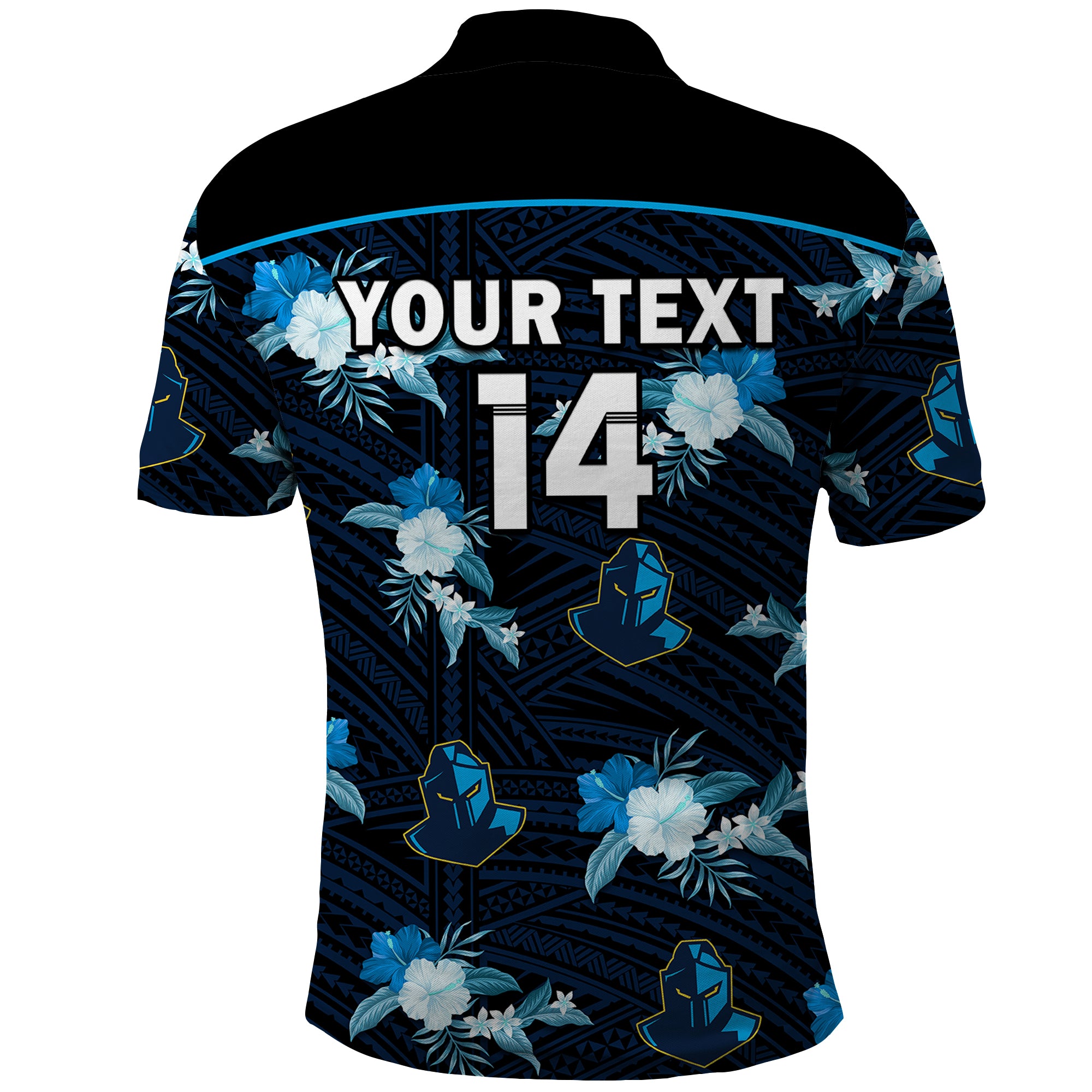custom-text-and-number-titans-rugby-polo-shirt-polynesian-tribal-mix-tropical-hawaiian-style