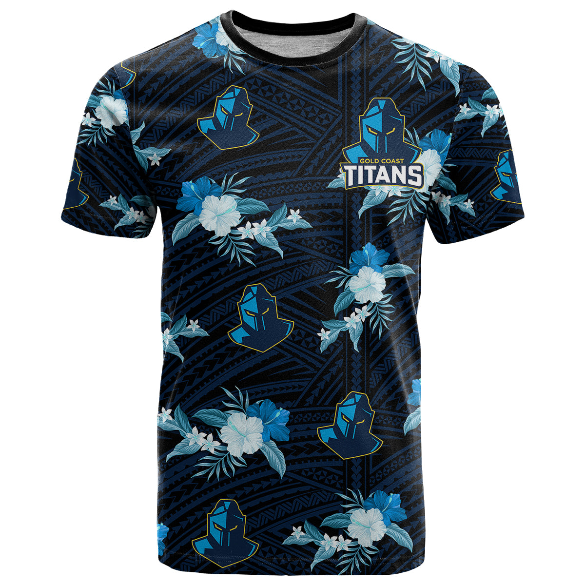 custom-text-and-number-titans-rugby-t-shirt-polynesian-tribal-mix-tropical-hawaiian-style