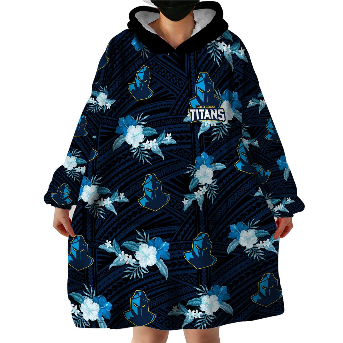 custom-text-and-number-titans-rugby-wearable-blanket-hoodie-polynesian-tribal-mix-tropical-hawaiian-style