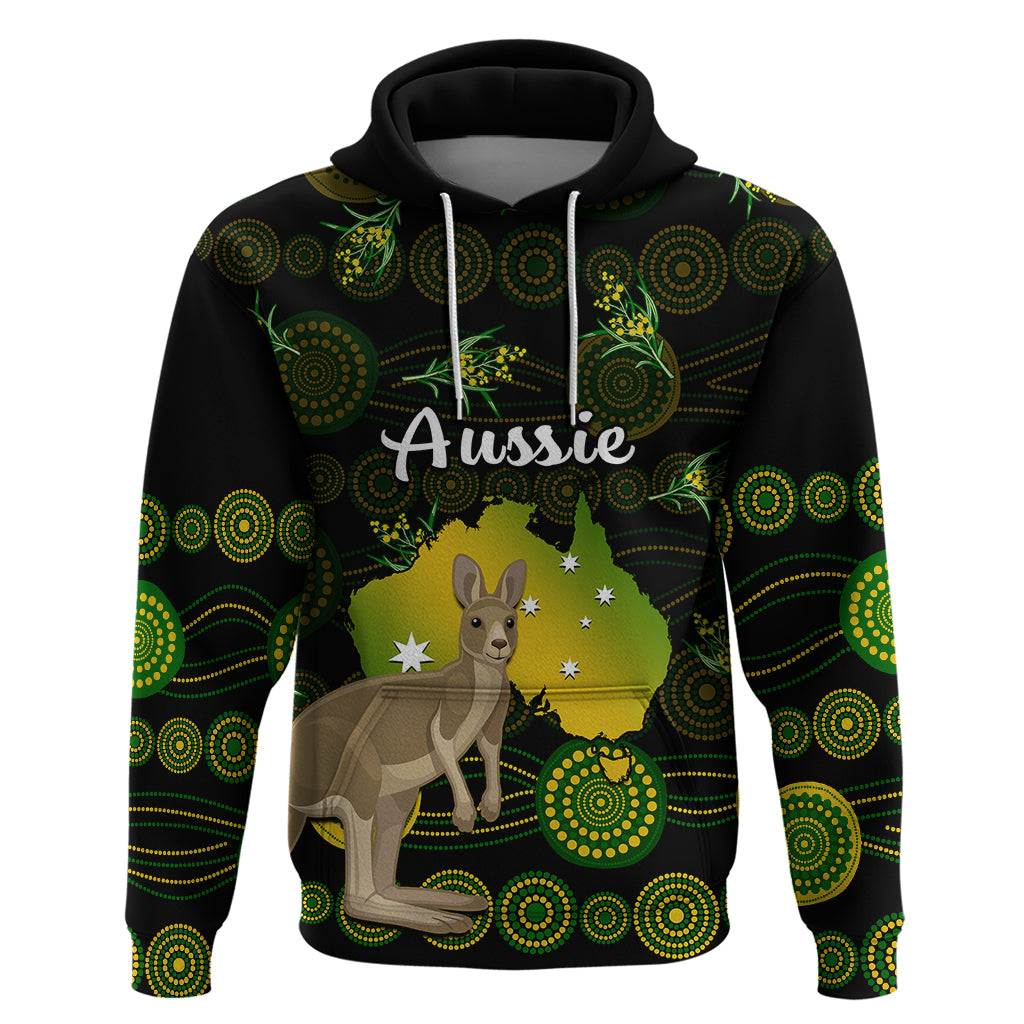 custom-personalised-australia-hoodie-golden-wattle-mix-kangaroo-and-map