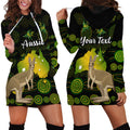 custom-personalised-australia-hoodie-dress-golden-wattle-mix-kangaroo-and-map