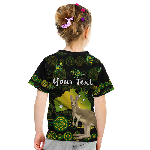 custom-personalised-australia-kid-t-shirt-golden-wattle-mix-kangaroo-and-map