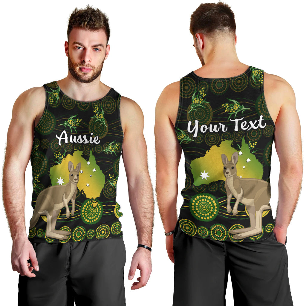 custom-personalised-australia-men-tank-top-golden-wattle-mix-kangaroo-and-map
