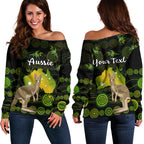 custom-personalised-australia-off-shoulder-sweater-golden-wattle-mix-kangaroo-and-map