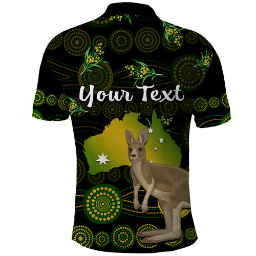 custom-personalised-australia-polo-shirt-golden-wattle-mix-kangaroo-and-map