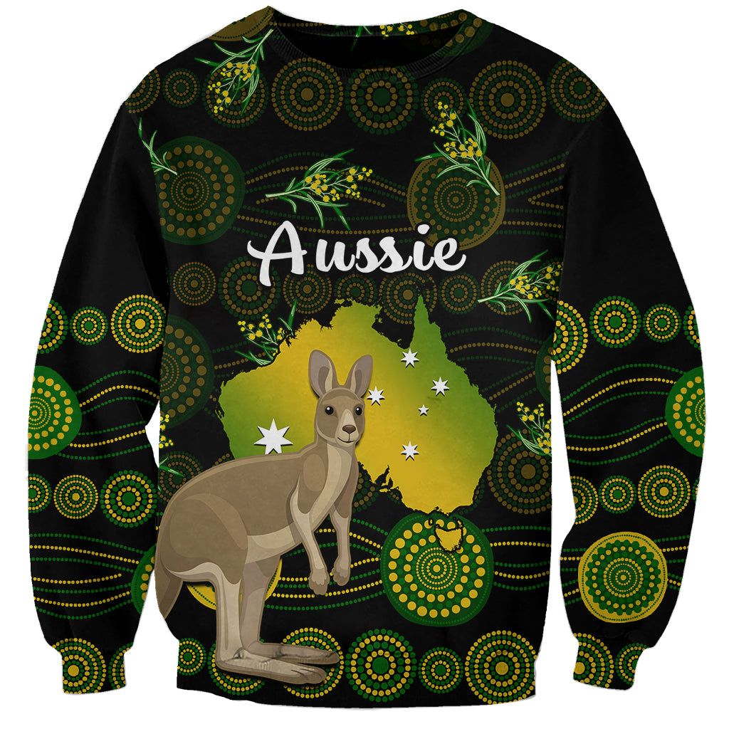 custom-personalised-australia-sweatshirt-golden-wattle-mix-kangaroo-and-map