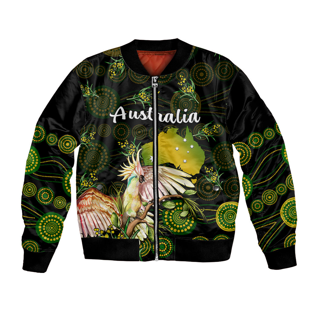 custom-personalised-australia-bomber-jacket-golden-wattle-mix-cockatoo-and-map
