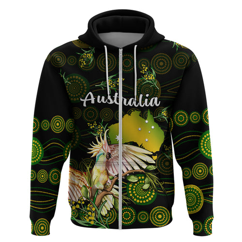 custom-personalised-australia-hoodie-golden-wattle-mix-cockatoo-and-map