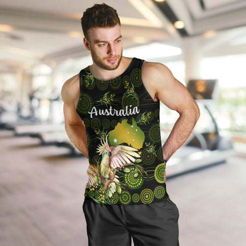custom-personalised-australia-men-tank-top-golden-wattle-mix-cockatoo-and-map