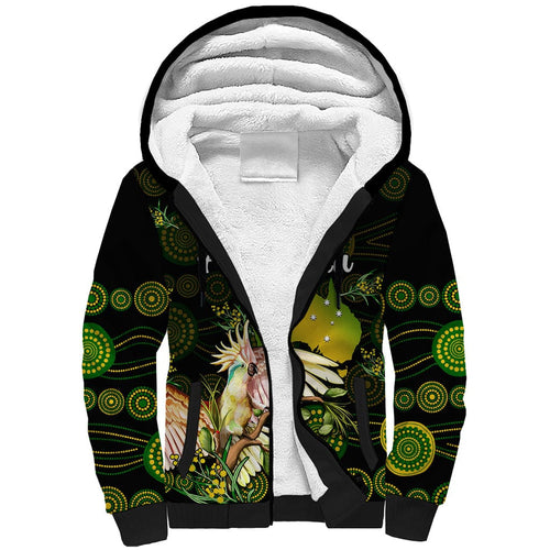 custom-personalised-australia-sherpa-hoodie-golden-wattle-mix-cockatoo-and-map