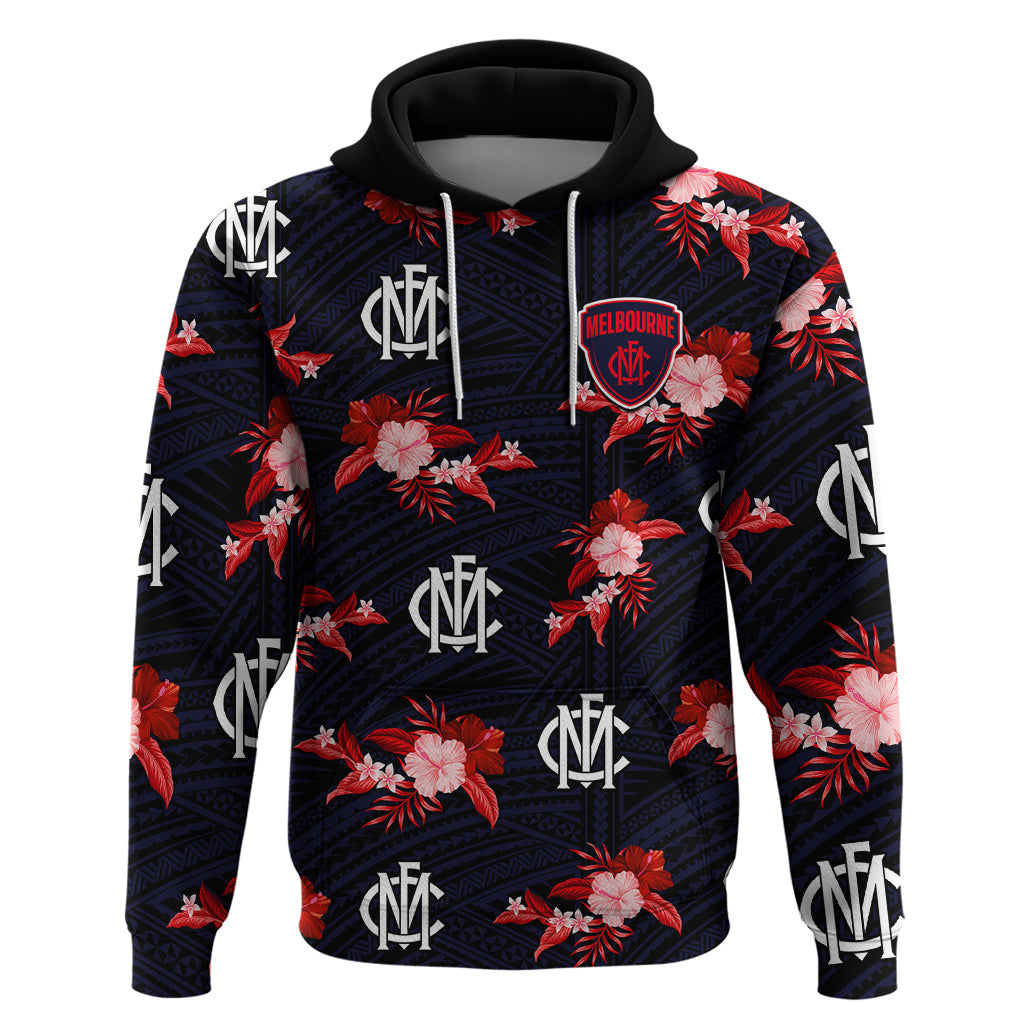 custom-text-and-number-demons-football-hoodie-polynesian-tribal-mix-tropical-hawaiian-style