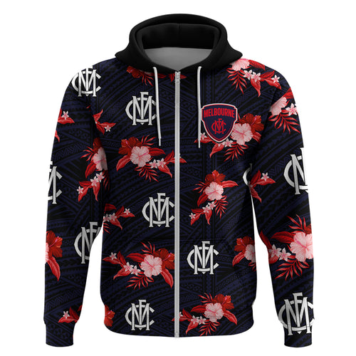 custom-text-and-number-demons-football-hoodie-polynesian-tribal-mix-tropical-hawaiian-style