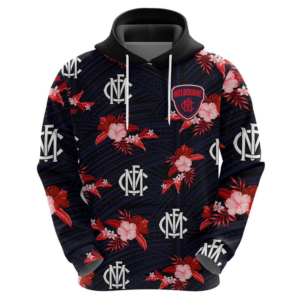 custom-text-and-number-demons-football-hoodie-polynesian-tribal-mix-tropical-hawaiian-style
