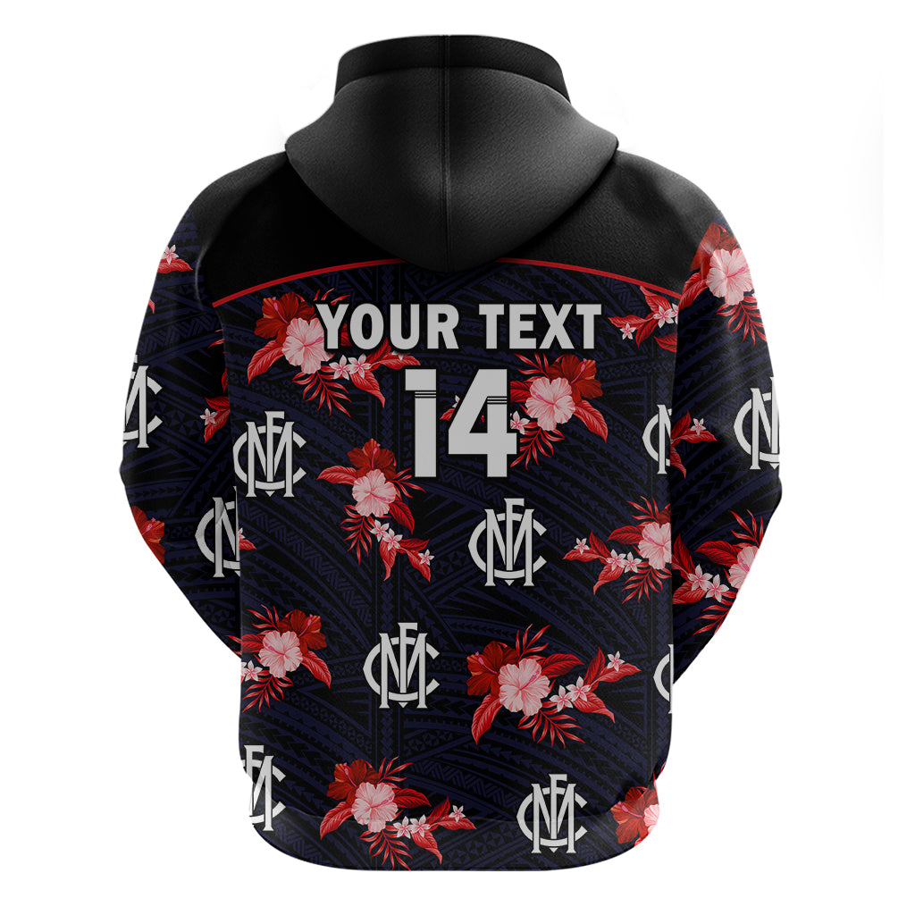 custom-text-and-number-demons-football-hoodie-polynesian-tribal-mix-tropical-hawaiian-style