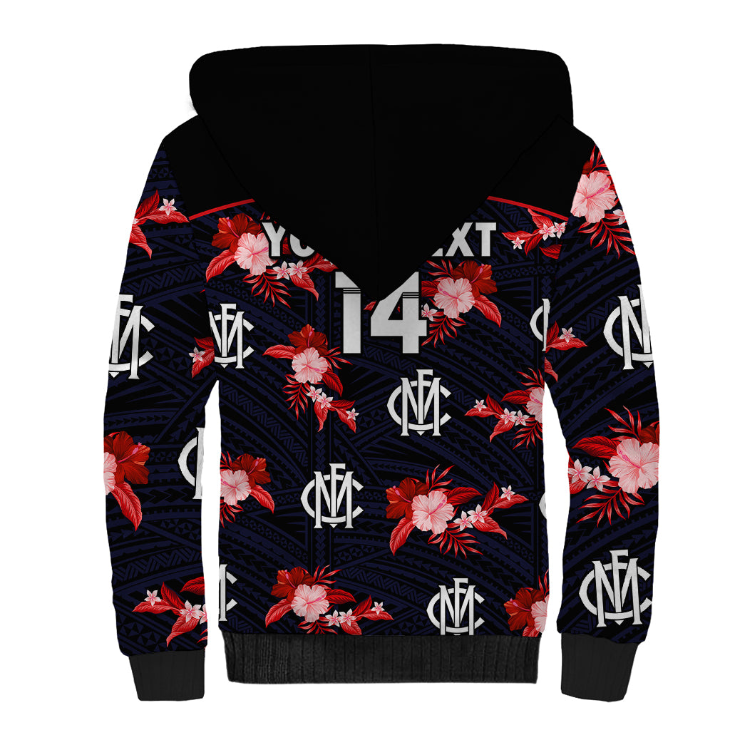 custom-text-and-number-demons-football-sherpa-hoodie-polynesian-tribal-mix-tropical-hawaiian-style