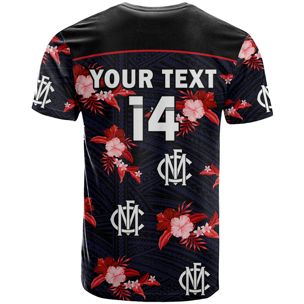 custom-text-and-number-demons-football-t-shirt-polynesian-tribal-mix-tropical-hawaiian-style